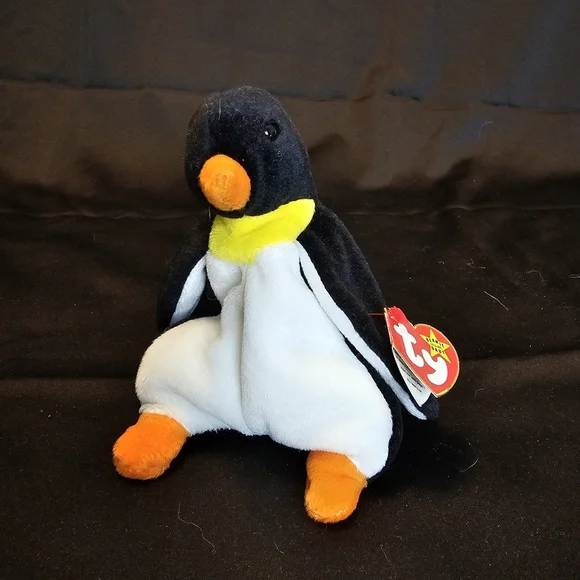 Waddle The Penguin TY beanie Baby Vintage - Picture 1 of 10